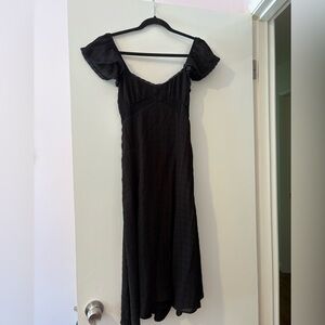 Aritizia Midi Black Dress
